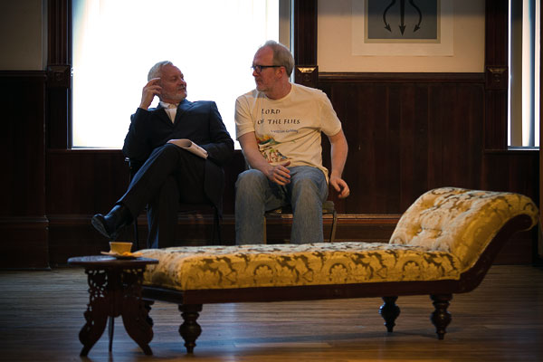 John Judd and ensemble member Tracy Letts (playwright/adapter)