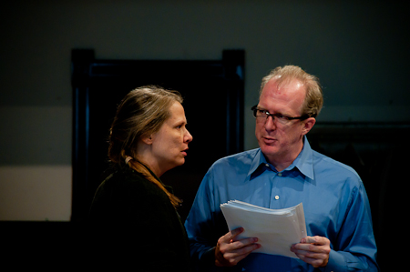 Amy Morton and Tracy Letts