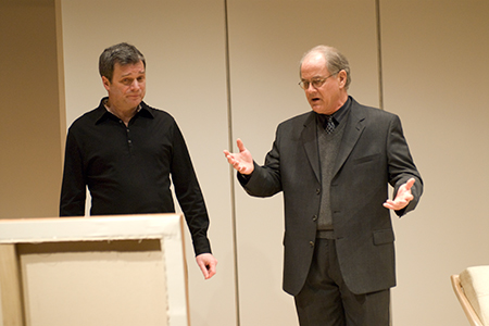 John Procaccino with ensemble member Francis Guinan