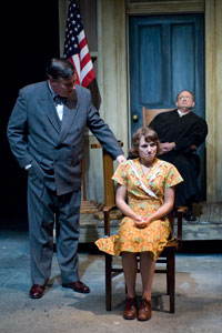 Gary Simmers, Claire Wellin, and Ensemble Member Al Wilder