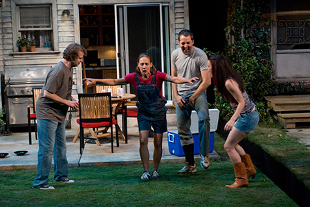 Ensemble members Kevin Anderson, Laurie Metcalf, Ian Barford and Kate Arrington