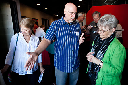 Production Manager Al Franklin discusses season designs with guests