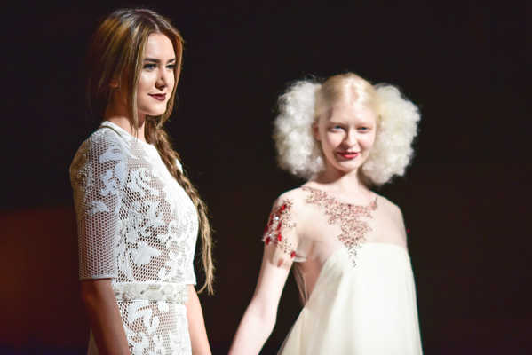 Elena Bobysheva and Kate Pankoke’s designs were tied after judge deliberations. The winner was determined by audience vote