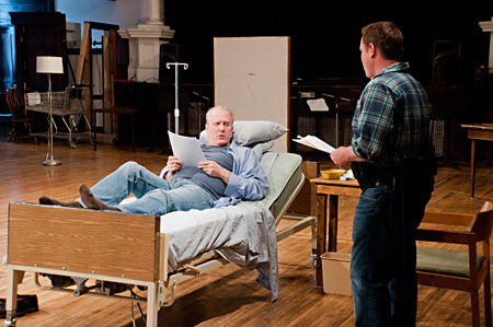 Ensemble member Tracy Letts and Danny McCarthy
