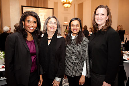 Irene Reed, Nancy Kohn, Smita Shah and Erin Lavin Cabonargi