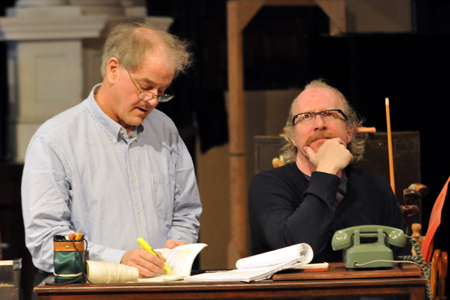 Ensemble members Francis Guinan and Tracy Letts