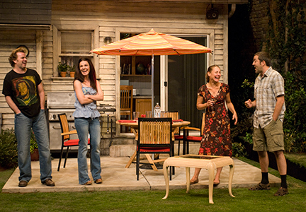 Ensemble members Kevin Anderson, Kate Arrington, Laurie Metcalf and Ian Barford