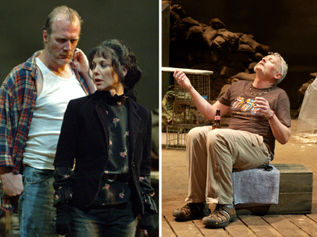 Ensemble members Tracy Letts and Mariann Mayberry; John Judd