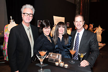 Behind the Curtain Host Committee Member Stacie R. Hartman with guests Joe Cochand, Nancy Cochand and Brian Richter