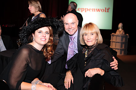 Steppenwolf Trustee Jan Melk with Christine Ott-Shaw and Michel Desjardins