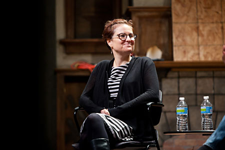 Artistic and Educational Director of SYA Hallie Gordon as part of the artistic presentation