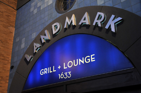 Landmark Grill & Lounge, directly across the street from the theatre, is host to Marathon Sunday events.